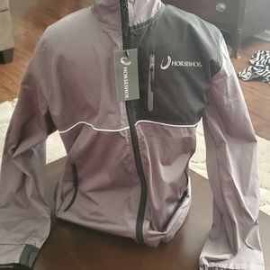 HORSESHOE zip up Light Weight Jacket size M